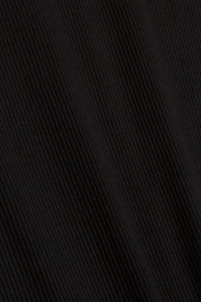 Ribbineulemekko, jossa aukkosomiste, BLACK, detail image number 4