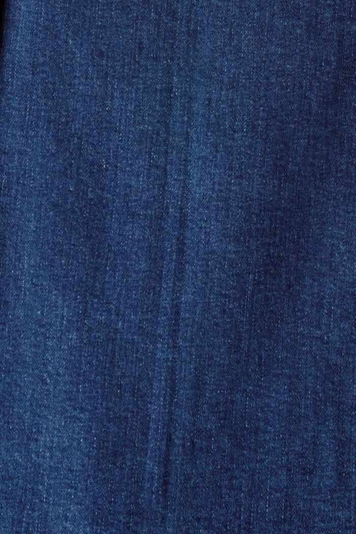 Päällitaskulliset housut, luomupuuvillaa, BLUE MEDIUM WASHED, detail image number 4