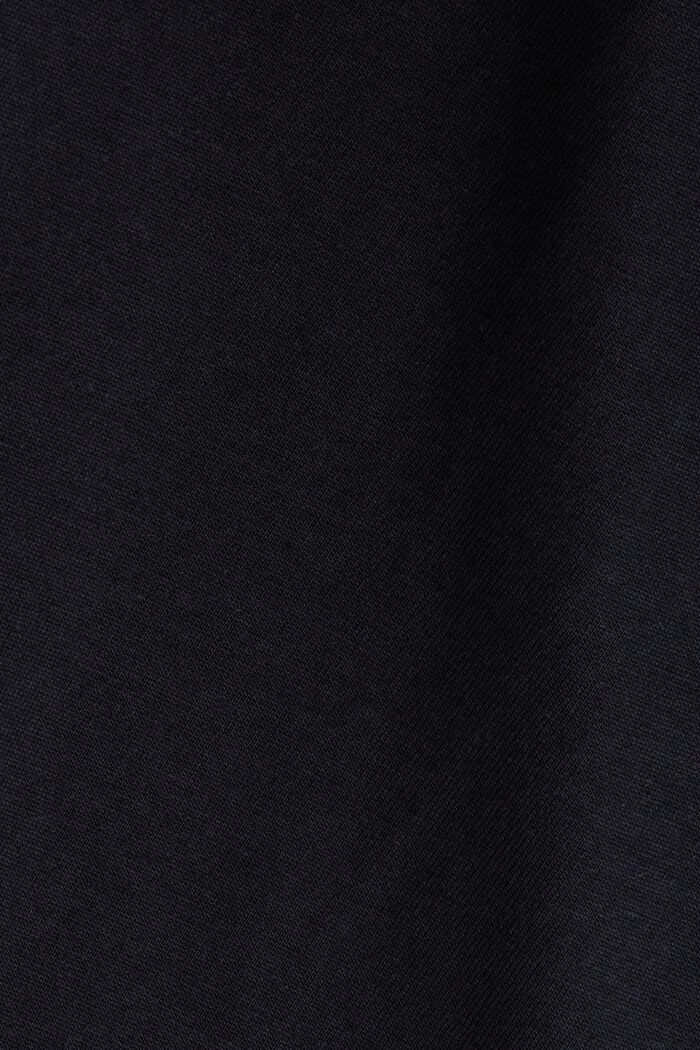 Painokuvioitu t-paita pimapuuvillaa, BLACK, detail image number 5
