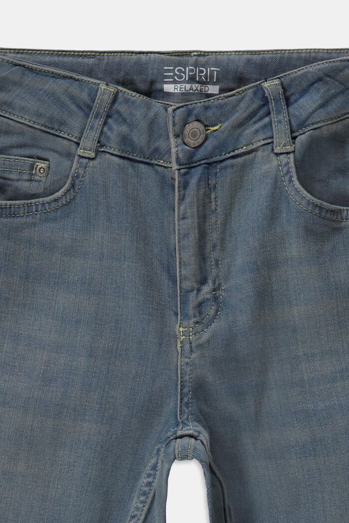 Pants denim, BLUE BLEACHED, detail image number 2