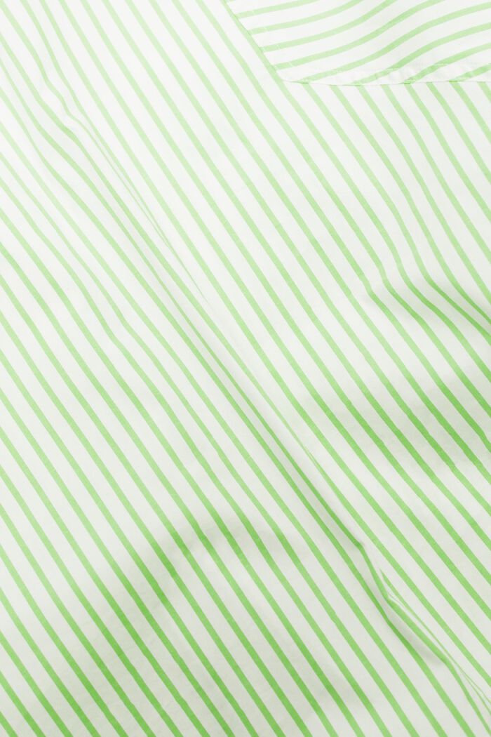 Raidallinen edestä solmittava paita, CITRUS GREEN, detail image number 5