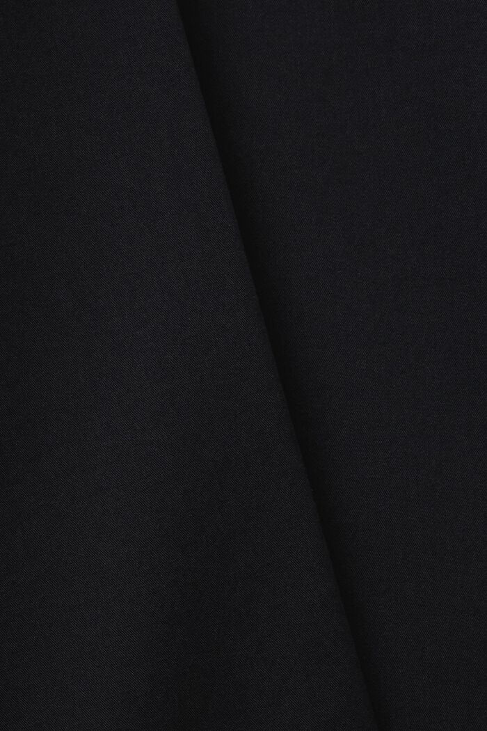 Ryppypintainen, midipituinen paitamekko, BLACK, detail image number 4