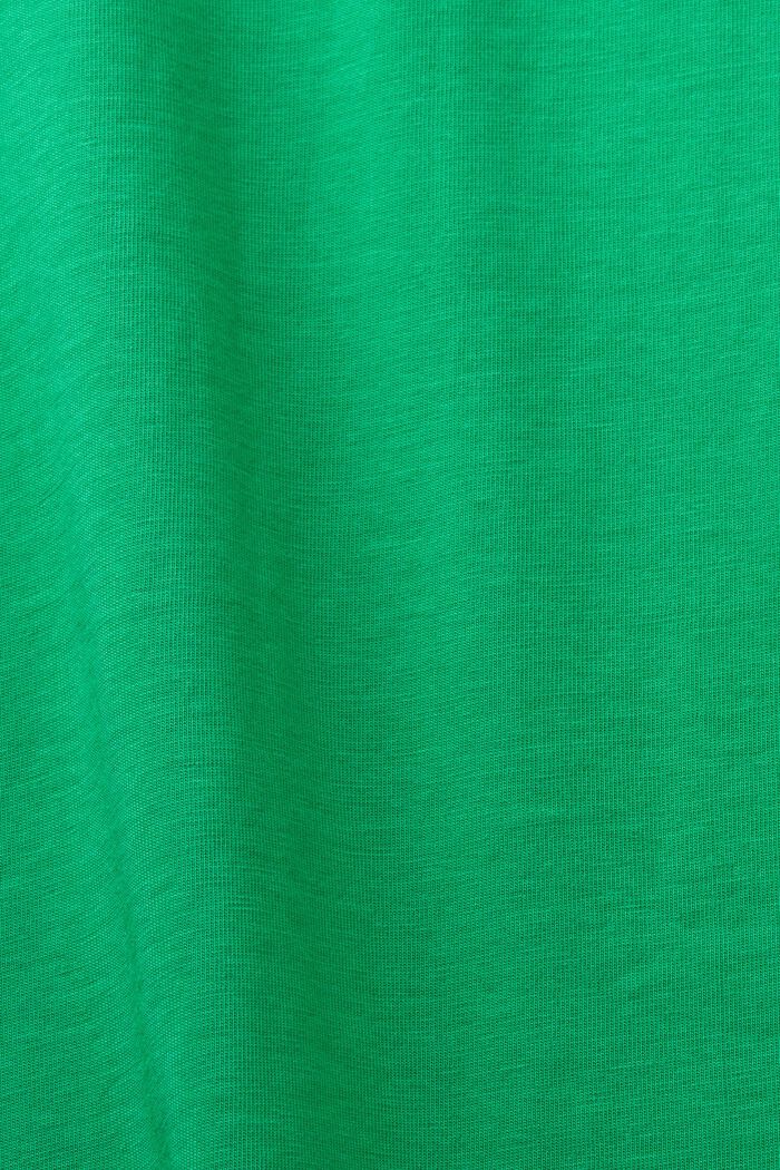 T-paita jerseytä, pyöreä pääntie, NEW GREEN, detail image number 4