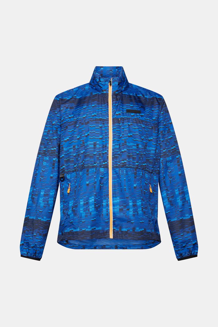 Vedenkestävä hupullinen takki, BRIGHT BLUE, detail image number 6
