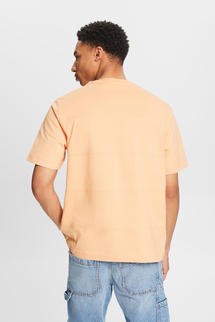 Luomupuuvillainen pitkähihainen T-paita, PASTEL ORANGE, detail image number 2
