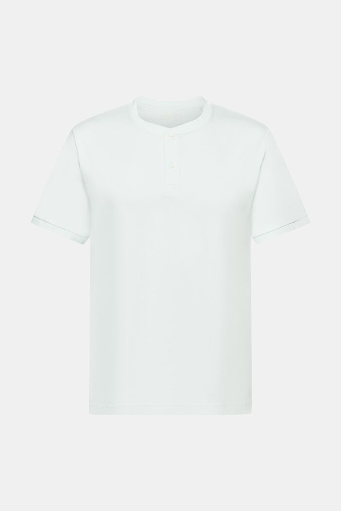 Vaarinpaitamallinen t-paita jerseytä, LIGHT AQUA GREEN, detail image number 5