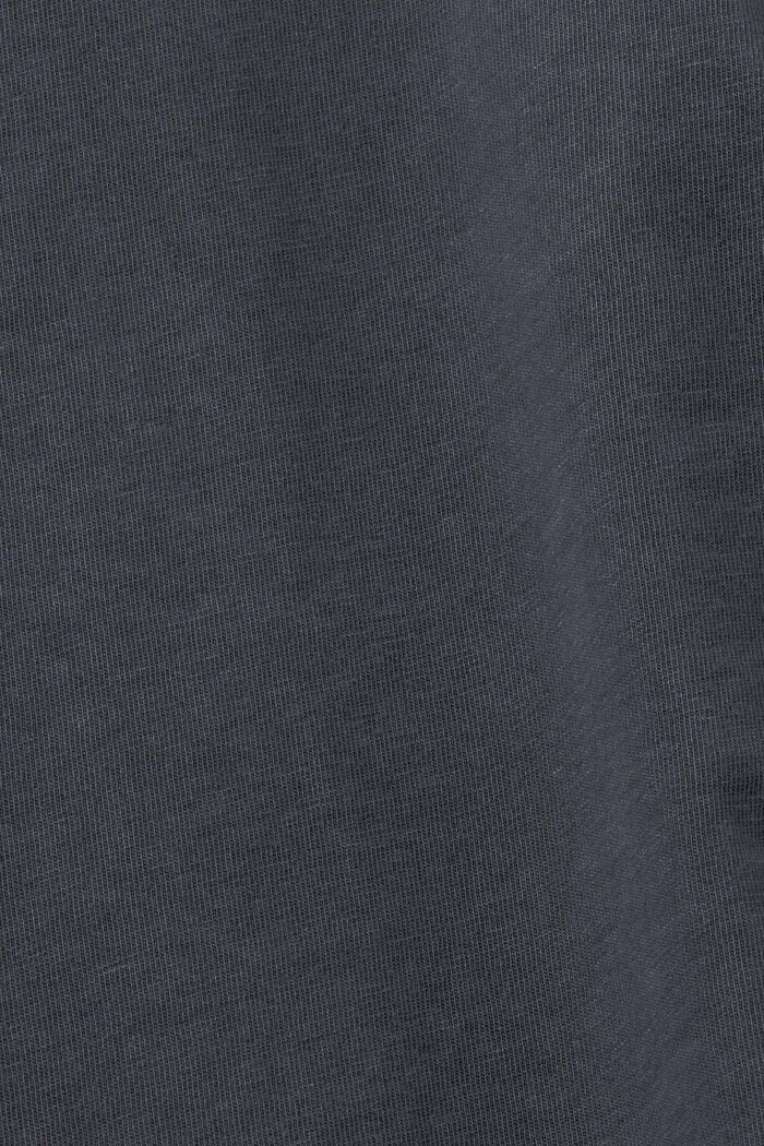 Laatikkomainen t-paita puuvillaa, BLACK, detail image number 6