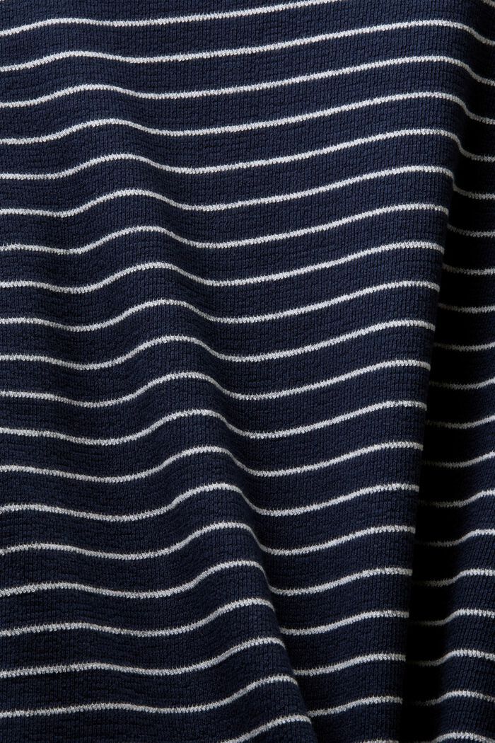 Raitakuvioinen pitkähihainen paita, NAVY, detail image number 5