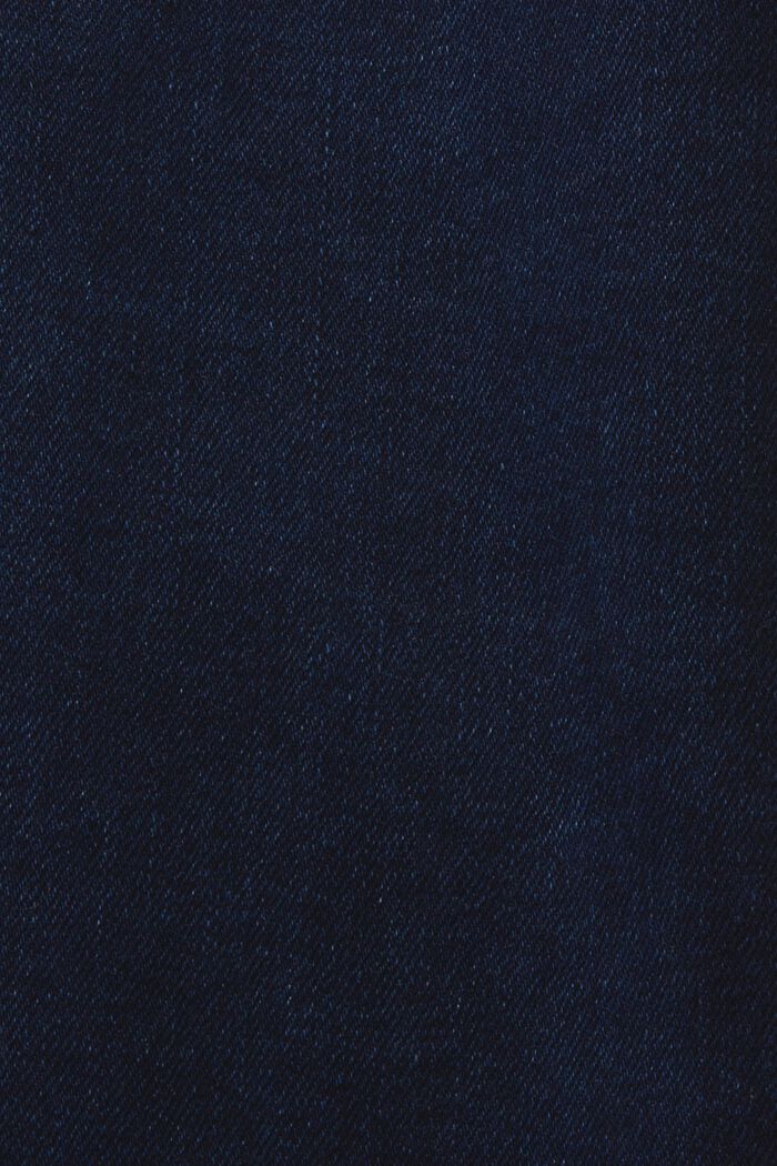 Erittäin korkeavyötäröiset racer bootcut -farkut, BLUE BLACK, detail image number 5