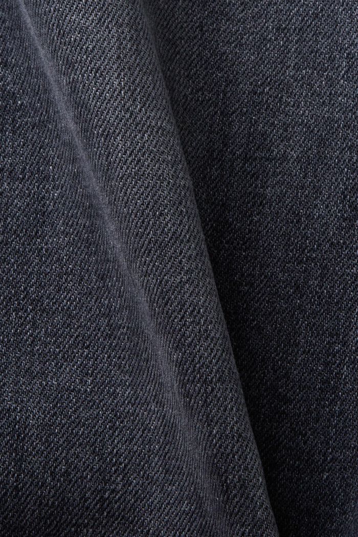 Rennot, retrohenkiset farkut, joissa keskikorkea vyötärö, BLACK MEDIUM WASHED, detail image number 6