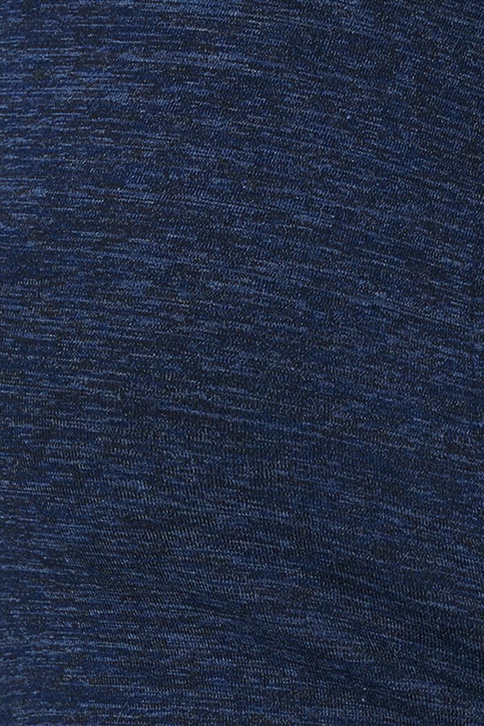 Meleerattu imetyspitkähihainen, NIGHT SKY BLUE, detail image number 4