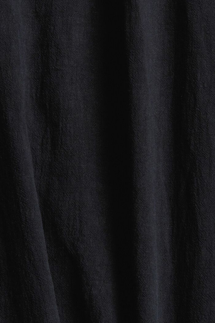 Pellavasekoitetta: Hame ja solmittava vyö, BLACK, detail image number 4