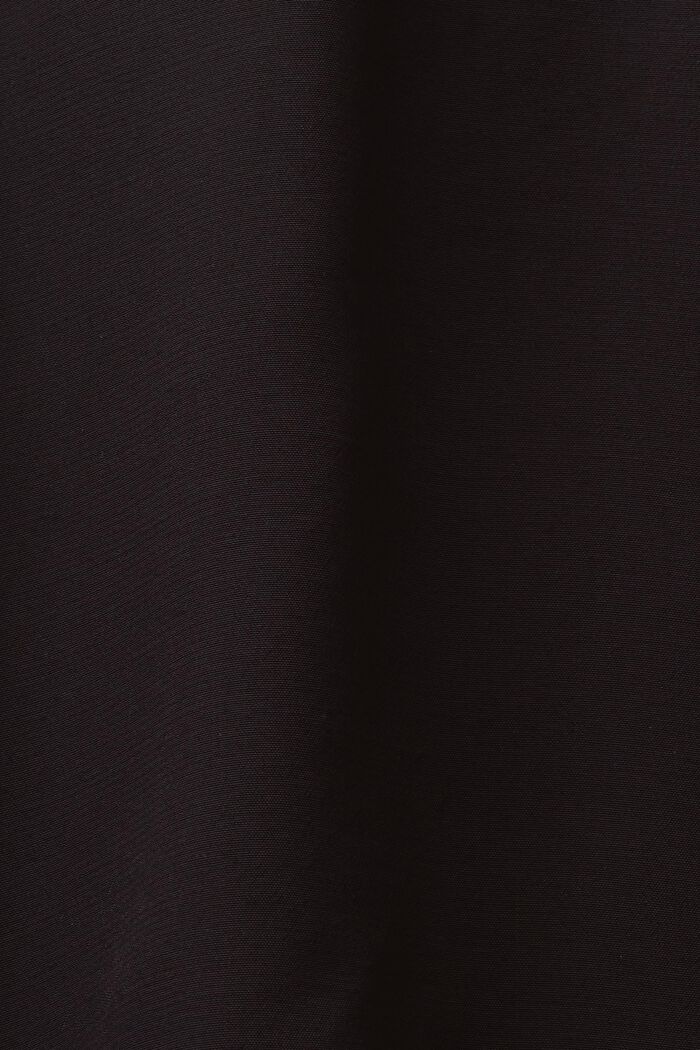 A-linjainen kreppiminihame, BLACK, detail image number 5
