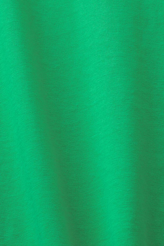 Lyhythihainen T-paita, jossa pyöreä pääntie, GREEN, detail image number 5