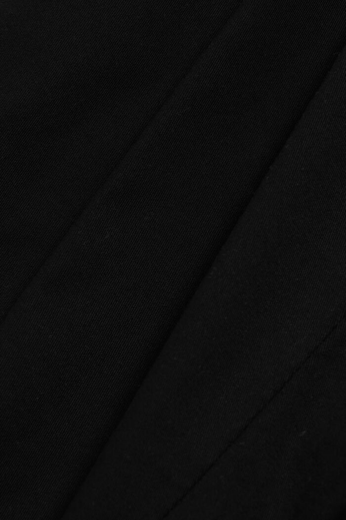Leveälahkeiset chinohousut, BLACK, detail image number 5