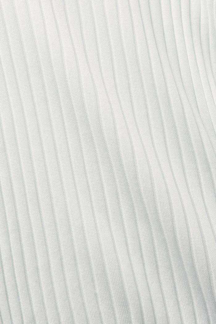 Ribbineulepusero, jossa pyöreä pääntie, LIGHT AQUA GREEN, detail image number 5