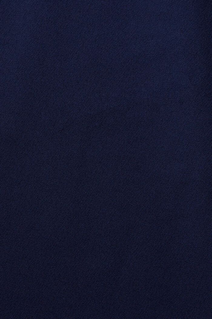 Reunoista huolittelematon stretchpusero, DARK BLUE, detail image number 4