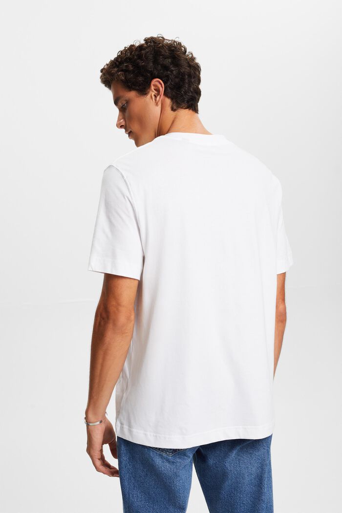 Logollinen T-paita, WHITE, detail image number 4