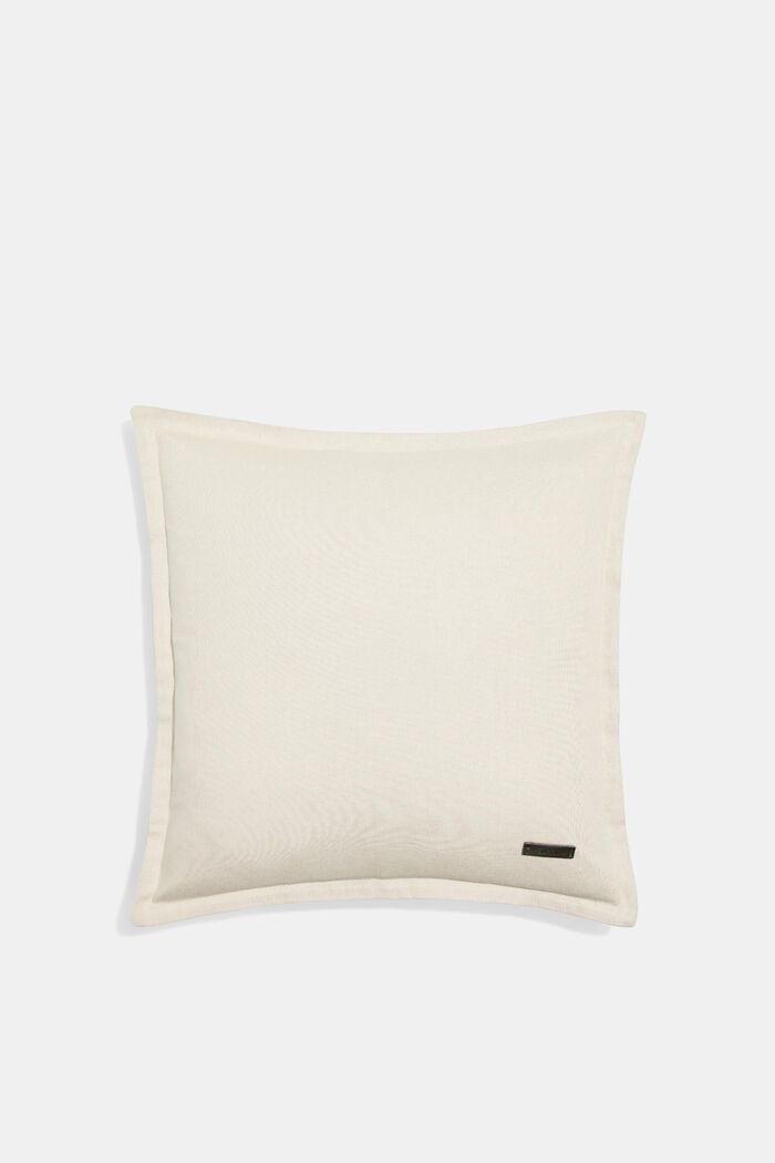 Kaksivärinen tyynynpäällinen, 100 % puuvillaa, BEIGE, detail image number 0
