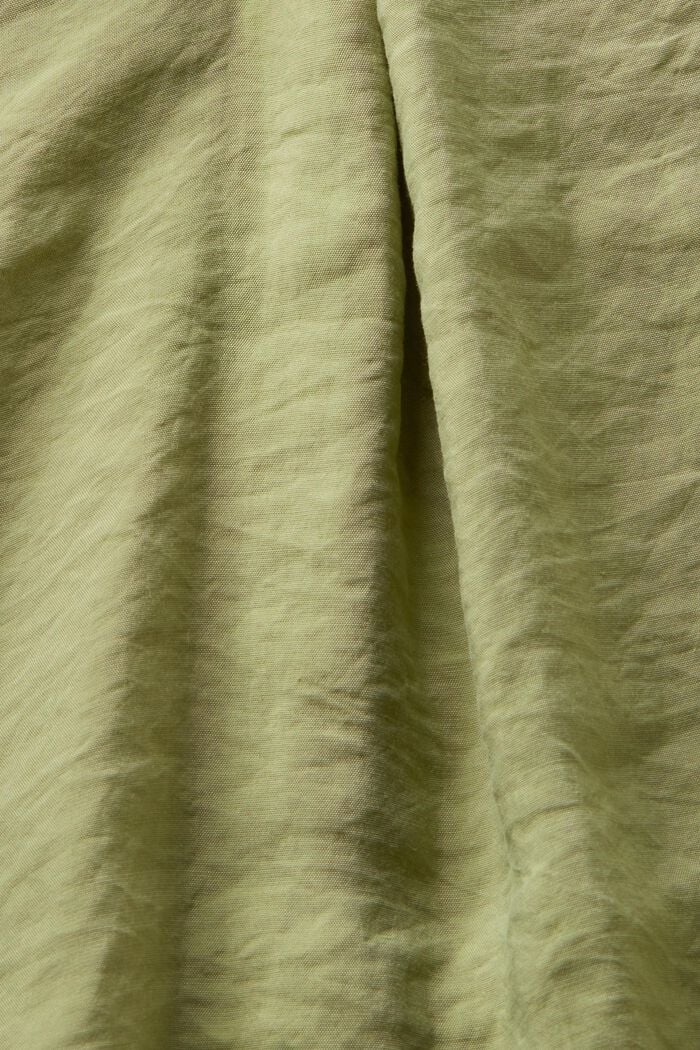 Pitkähihainen pusero, jossa V-pääntie, LIGHT KHAKI, detail image number 4