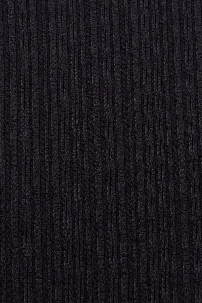 Midimekko ribbineulosta, BLACK, detail image number 4