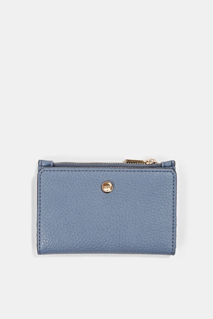 Vegaanista: pieni lompakko tekonahkaa, LIGHT BLUE, detail image number 0