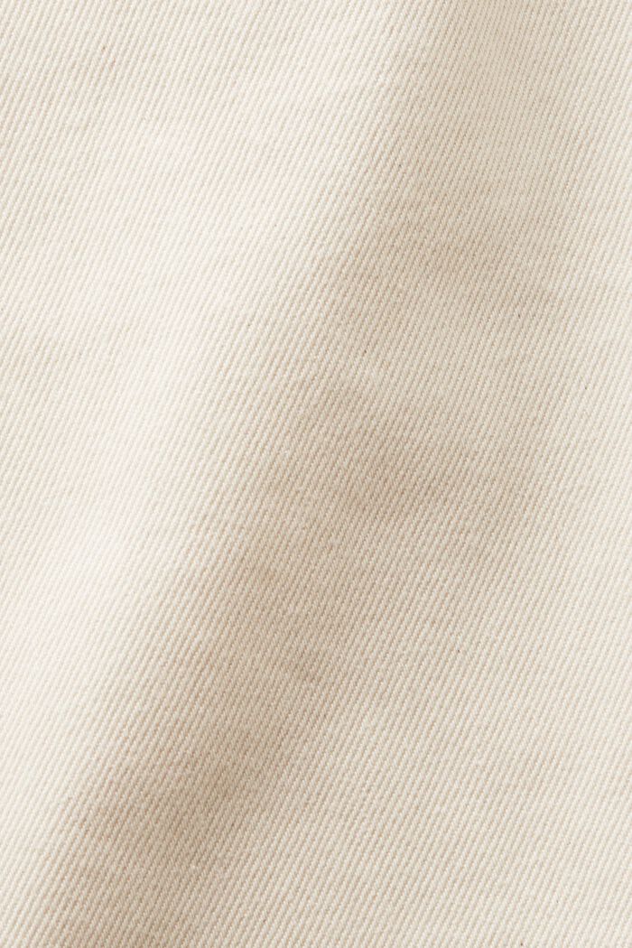 Korkeavyötäröiset, suorat farkut, OFF WHITE, detail image number 5