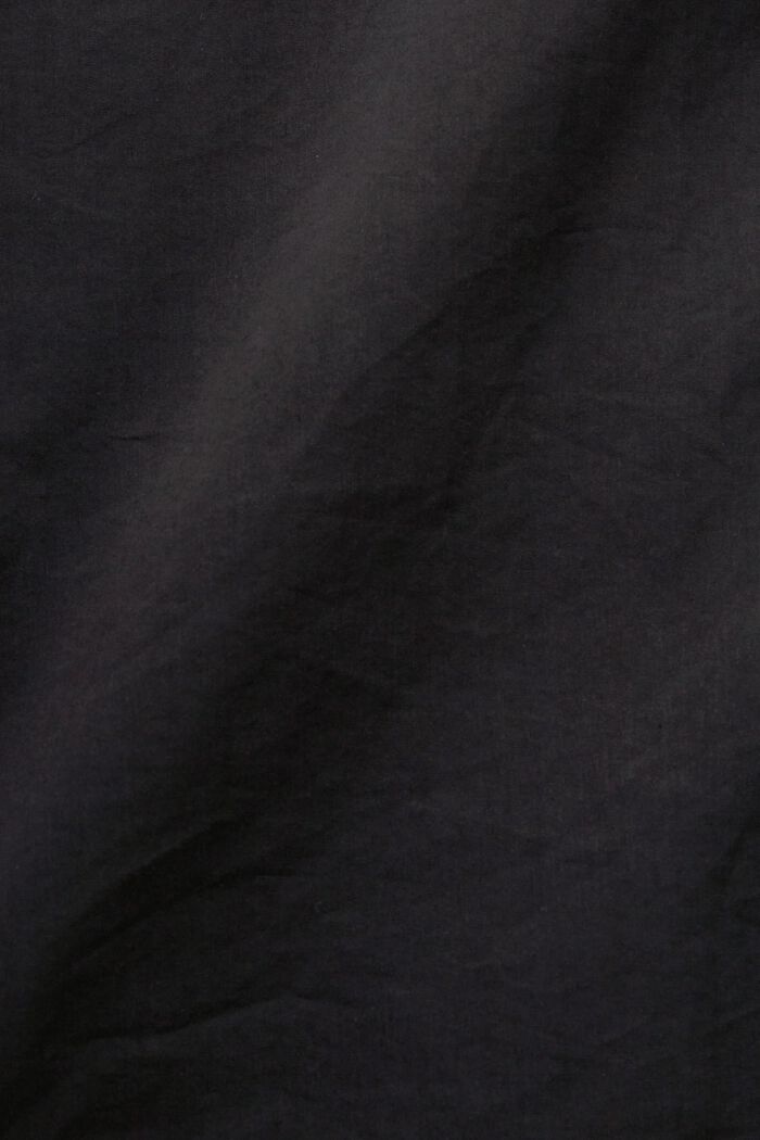Lyhythihainen paita pellavasekoitetta, BLACK, detail image number 6