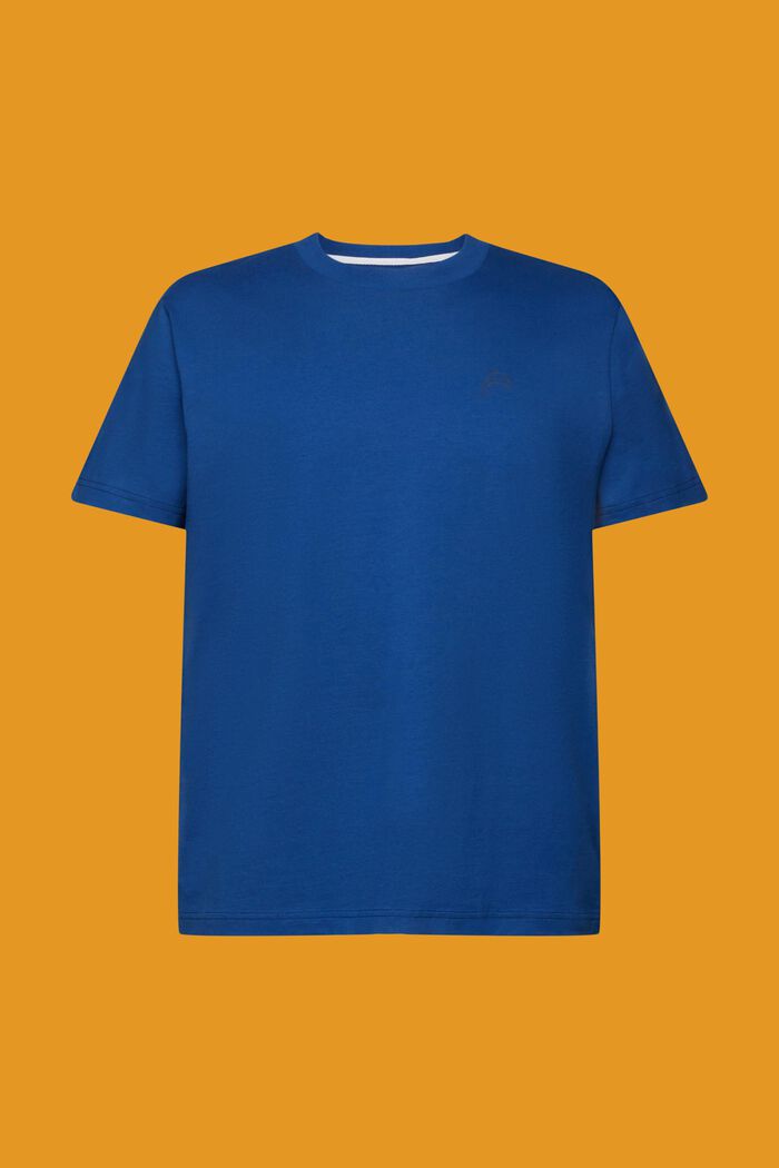 Puuvillainen t-paita delfiiniprintillä, BRIGHT BLUE, detail image number 5
