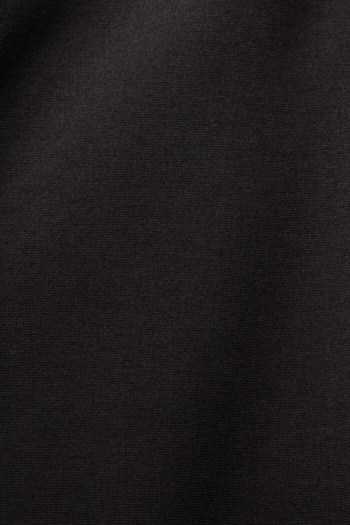 Vetoketjulahkeiset punto-housut, BLACK, detail image number 5