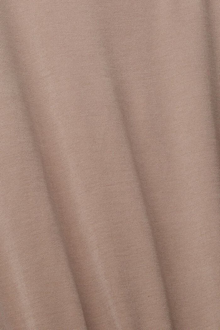 Sisältää TENCELiä™: kiristysnauhallinen mekko, TAUPE, detail image number 1