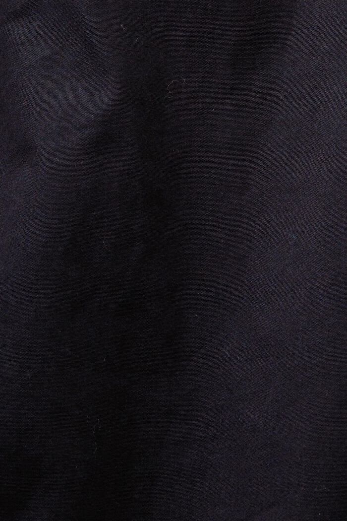 Utility-paita puuvillaa, BLACK, detail image number 4