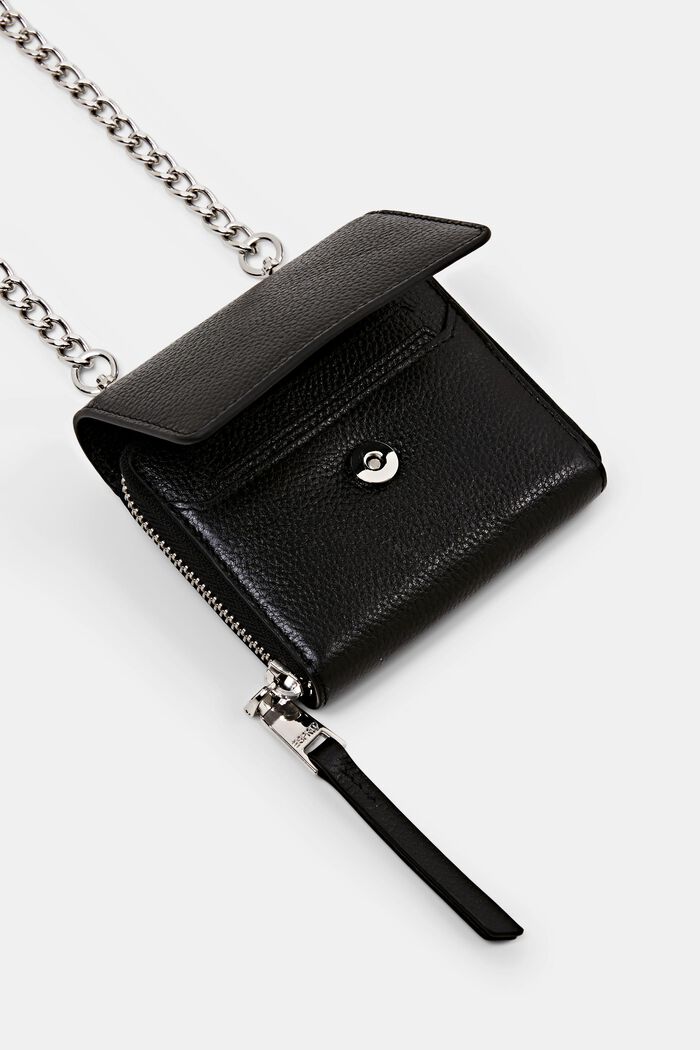 Olkahihnallinen lompakko, BLACK, detail image number 1
