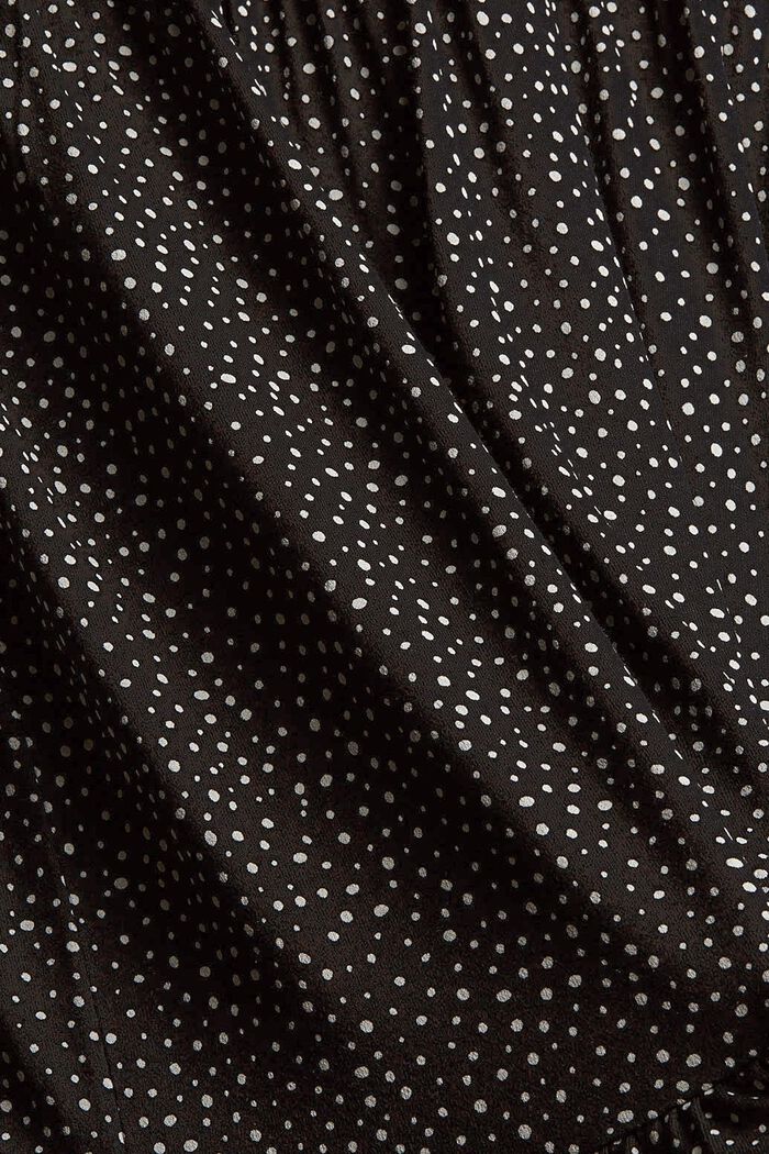 Kuvioitu mekko LENZING™ ECOVERO™ -materiaalia, NEW BLACK, detail image number 1