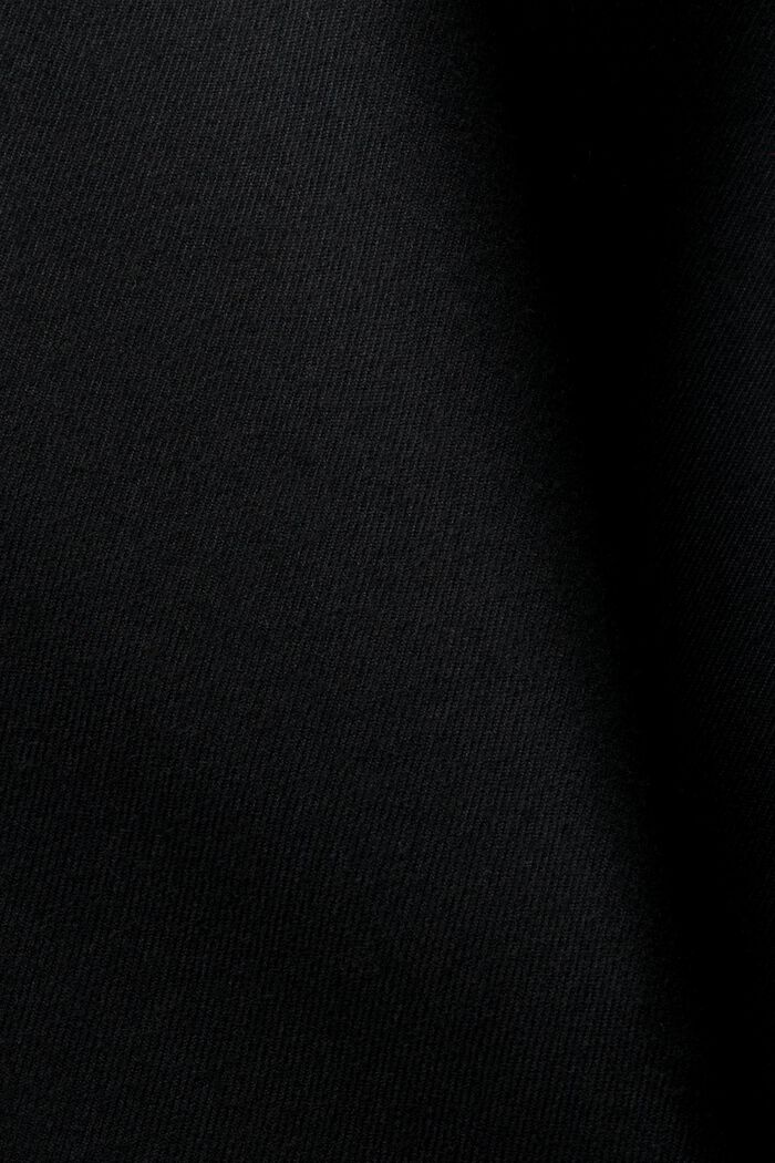 Oversized-bleiseri flanellia, BLACK, detail image number 5