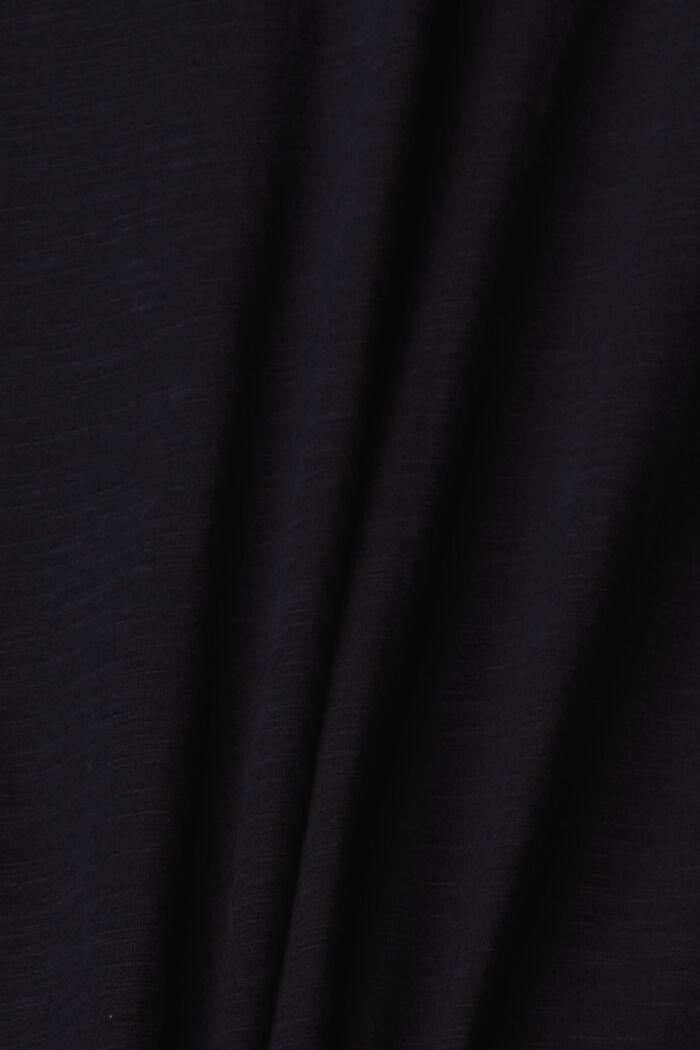 Pitkähihainen jerseypusero, BLACK, detail image number 1