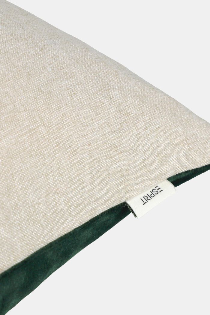 Kontrastiraitainen tyynynpäällinen, GREEN, detail image number 1