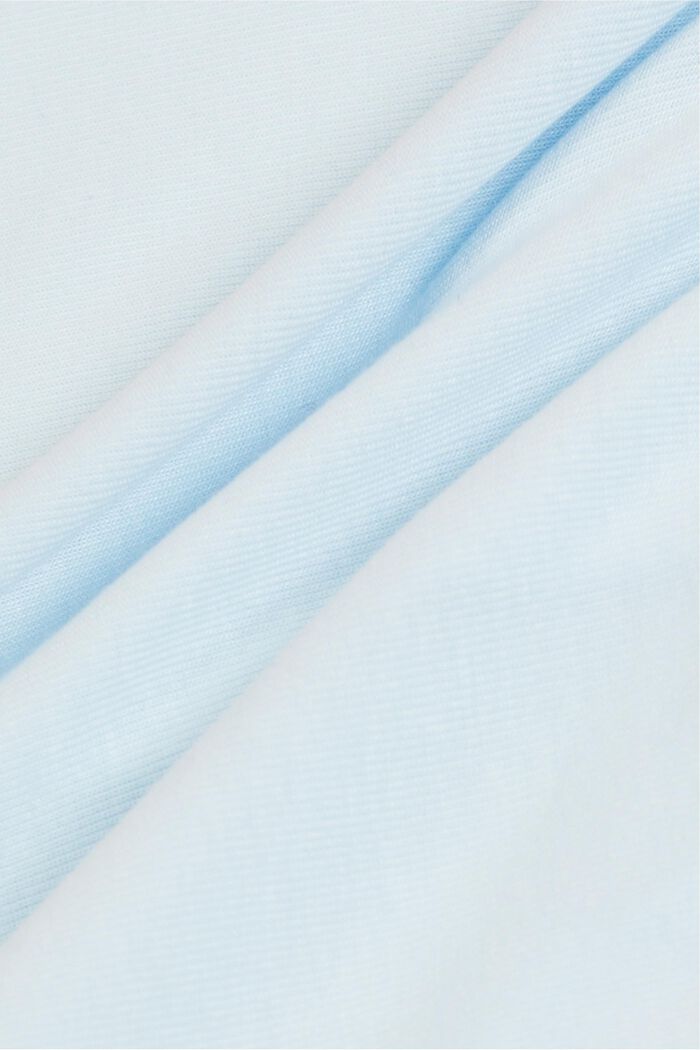 Pitkähihainen jerseypaita, PASTEL BLUE, detail image number 4