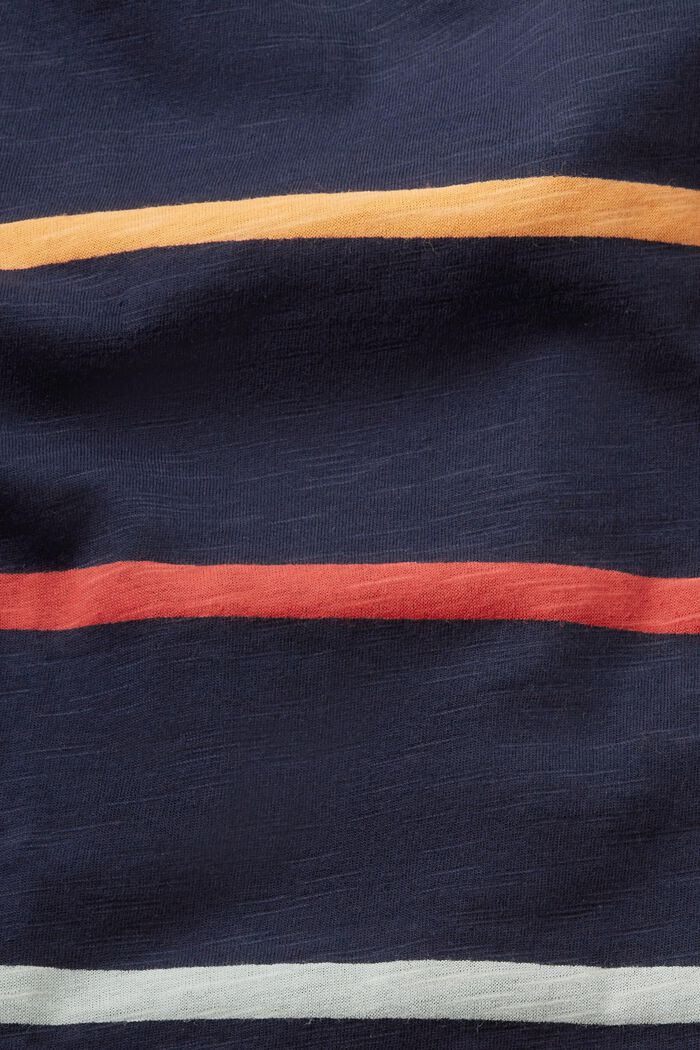 Raidallinen pitkähihainen paita, NAVY, detail image number 4