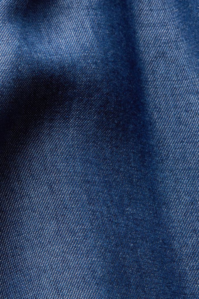 Farkkutyylinen, hihaton pusero, TENCELiä™, BLUE DARK WASHED, detail image number 6