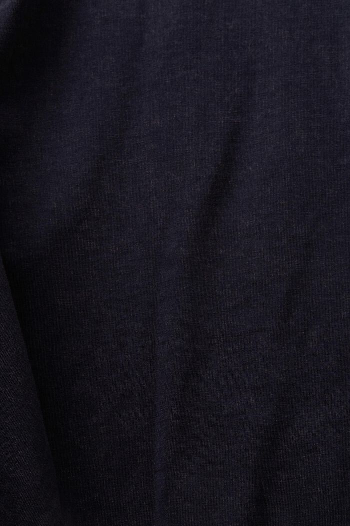 Nappikoristeinen pitkähihainen paita, NAVY, detail image number 5