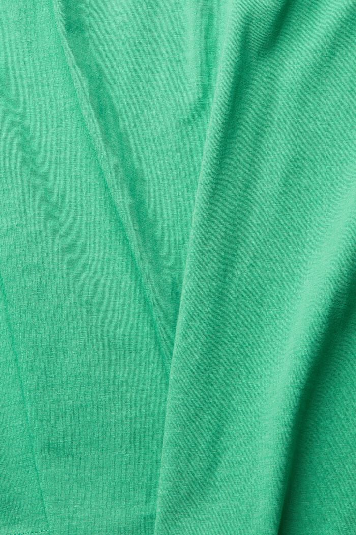 Jersey-T-paita, jossa iso merkki, GREEN, detail image number 5