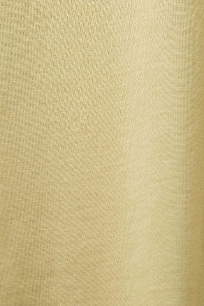 V-aukkoinen T-paita, PASTEL GREEN, detail image number 5