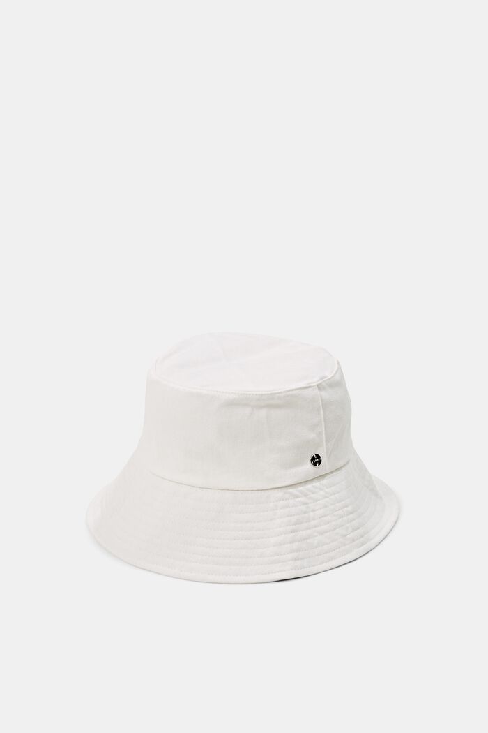 Bucket hat 100 % puuvillaa, OFF WHITE, detail image number 0