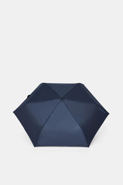 Sininen Easymatic slimline -taskusateenvarjo