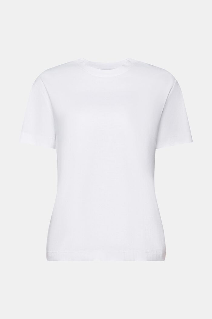 T-paita luomupuuvillaa, WHITE, detail image number 6