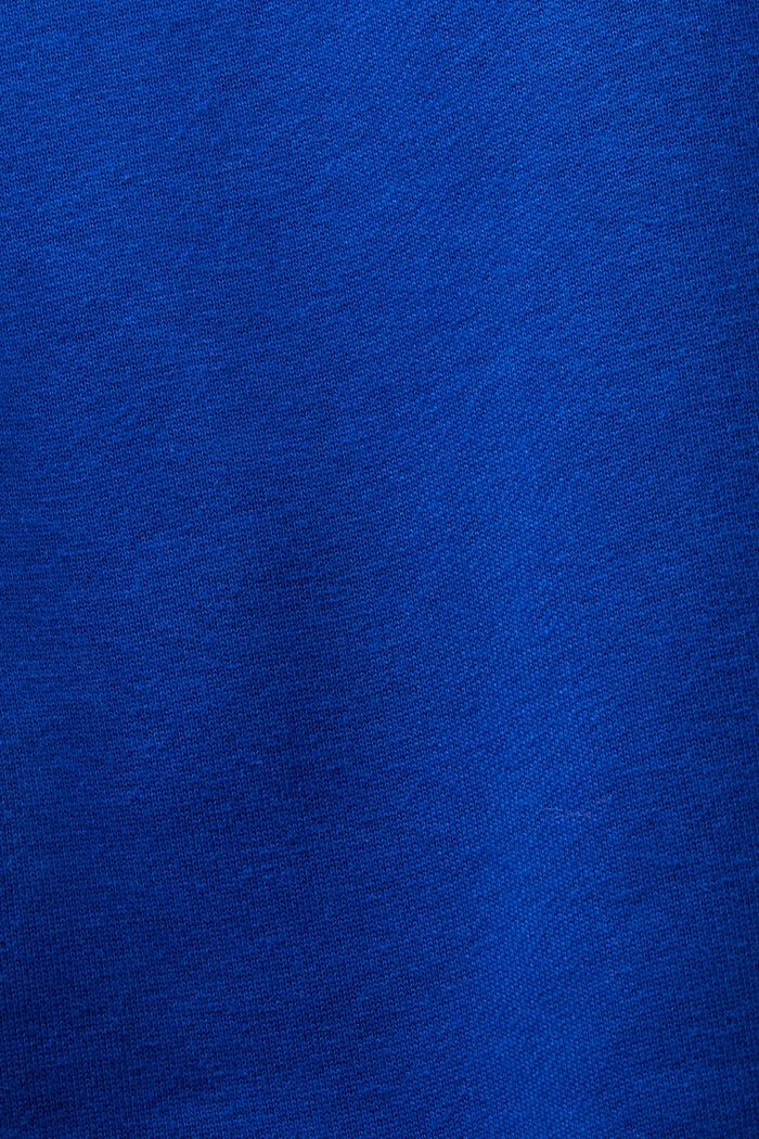 Logolliset collegehousut puuvillafleeceä, BRIGHT BLUE, detail image number 5