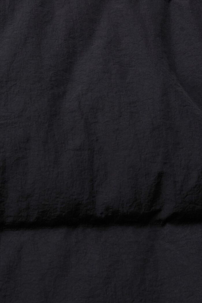Tikkitakki, jossa kierrätetty untuvatäyte, BLACK, detail image number 4