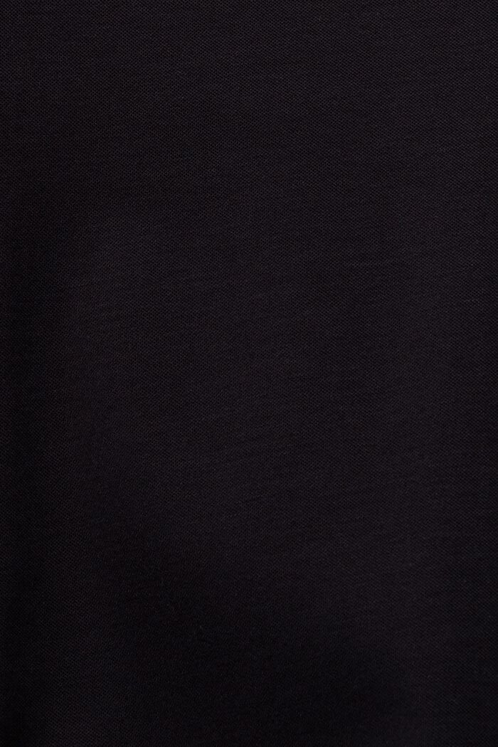 Yhden napin bleiseri jerseytä, BLACK, detail image number 6