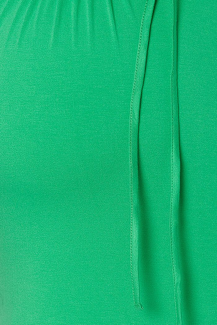 MATERNITY Imetys-t-paita v-pääntiellä, BRIGHT GREEN, detail image number 4